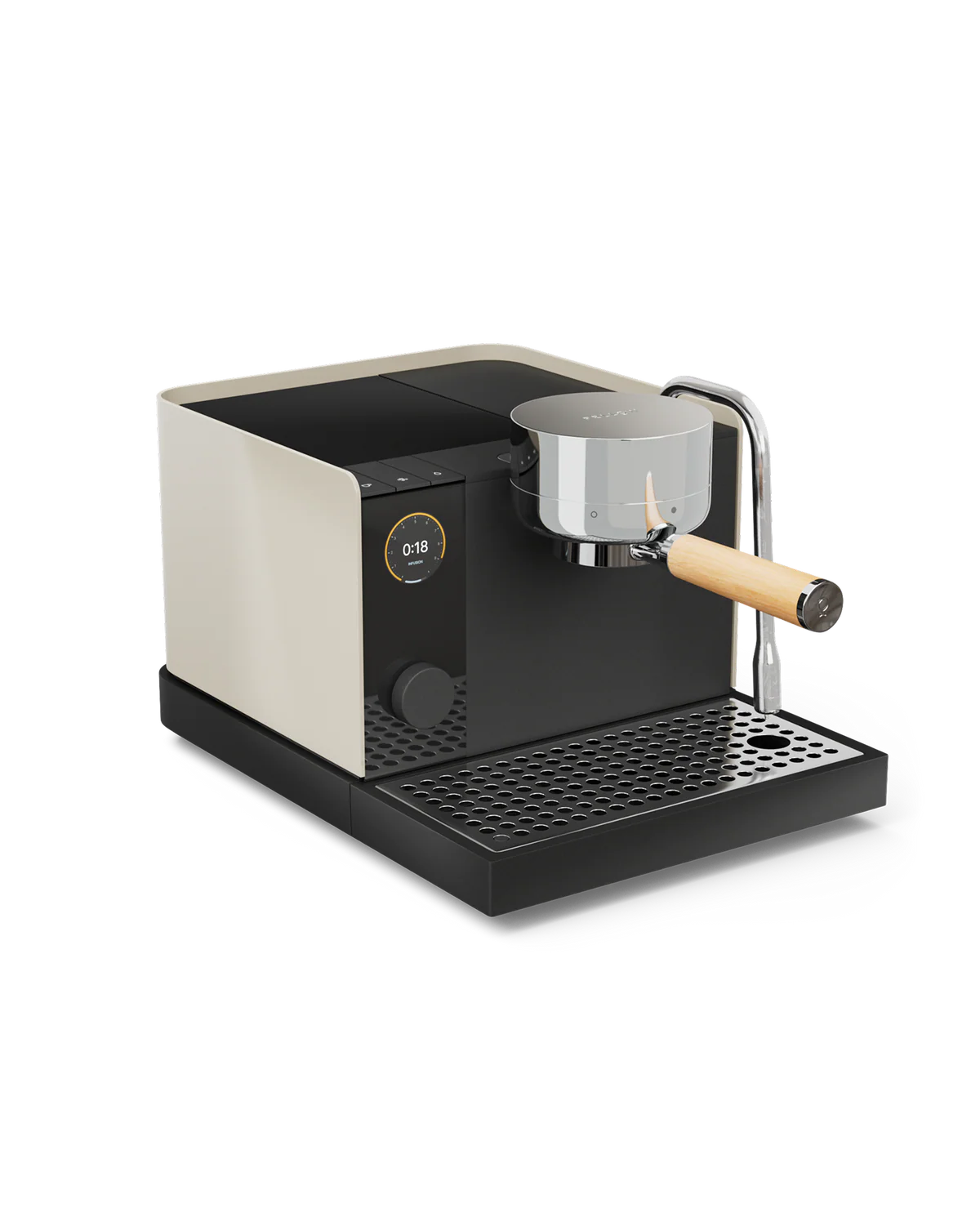 Fellow Espresso series 1 espresso machine with sleek design, featuring precise temperature and pressure control for home baristas.